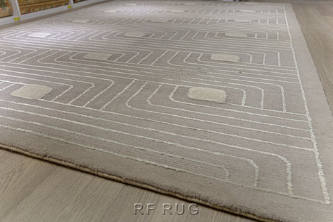 印藏風古法手結羊毛地毯200x300cm~Verona(前緣)